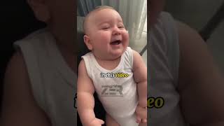 This baby's laughter is contagious 🤣😂 #shorts