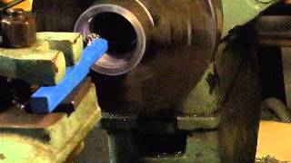 Machining 3" internal thread on lathe using Mach3