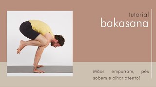 Como fazer a postura do corvo (bakāsana/kākāsana) - Tutorial