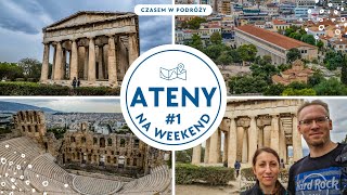 Ateny #1 - Atrakcje Aten w weekend - dzień 1. Akropol, Agora Grecka, Agora Rzymska, Muzeum Akropolu