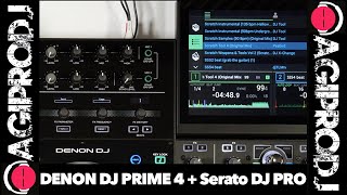 NEW! DENON DJ PRIME 4 + Serato DJ Pro Control Mode | agiprodj.com