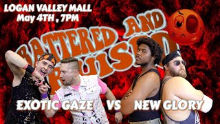 814 WRESTLING: BATTERED & BRUISED 2024 - New Glory vs Exotic Gaze