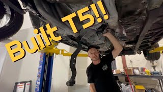 Installing a Built T5 into a 351w Swapped Foxbody