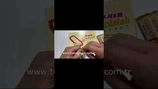 #shortvideo #toptanservis Ülker Beyaz Çikolatalı Sütlü ve Fındıklı Kremalı Gofret 35 gr 24 Adet