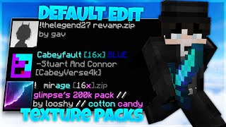 The BEST Default Edit Texture Packs For Bedwars! (1.8.9 PvP)