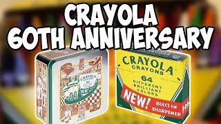 Crayola 60th Anniversary 64 Count Crayon Set with Collectible Tin - Amazon Exclusive