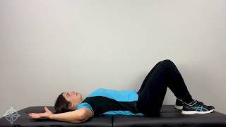 Supine Wall Angels - Covid Physical Therapy - Exercise