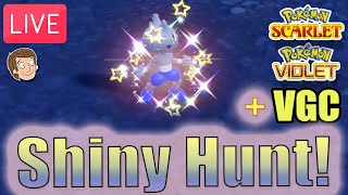 🔴 Hunting Shiny Tyrogue + VGC Reg G in Pokémon Violet