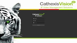 CathexisVision Carbon  login into a SITE.mp4