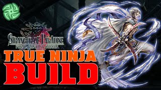 NINJA DESTROYS EVERYTHING | Most Powerful Bahamut Difficulty Ninja Build | Stranger of Paradise