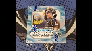 NEW Product Review⚾️2022 Bowman Chrome Baseball Cards Mega Box LIVE  Break Preview!