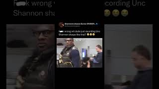 Shannon Sharpe Wasn’t Happy With Fan Recording Him At The Airport.😳😭 #shorts #viral