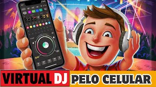 COMO CONTROLAR O VIRTUAL DJ PELO CELULAR