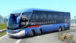 Smooth Ride New G7 Volvo Marcopolo 8x2 Bus | Guanabara Bus | Euro Truck Simulator 2 | Logitech G29