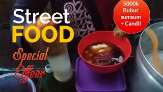 Bubur Sumsum + ketan hitam, Candil,mutiara| Heemm yummy street Food yuks ! Indonesian foods