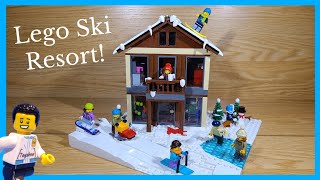 Lego Winter Ski Resort MOC!