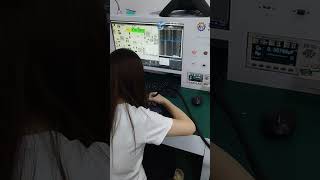 Do you know what the beautiful girl is doing#syspcb #pcb #smt #machine #manufacturing