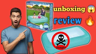 Dark secrets of bath tub | unboxing and review of bath tub #unboxing #squarepool #bathtub