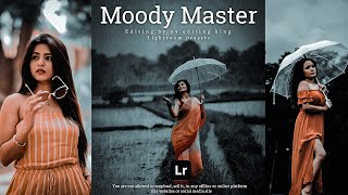 Lightroom Black And Orange Effect Photo Editing | Lightroom Best Photo Editing 2024 | Lr editing