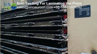 Automatic Feeding System For Multip Paper Laminating Hot Press