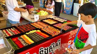 Exploring Boeung Kak Food Village: Takoyaki & Sushi Delights