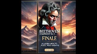 Beethoven Symphony No. 3 in E-Flat Major, Op. 55 (Eroica) - IV. Finale Allegro Molto -Poco Andante)