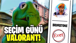 SEÇİM GÜNÜ VALORANT! | VALORANT DERECELİ