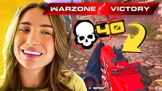 I DROPPED A 40 BOMB ON WARZONE!!!