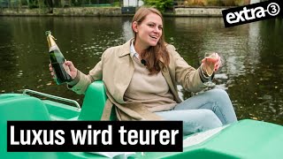 Rezession trifft Reiche: Wenn Champagner teurer wird | extra 3 | NDR