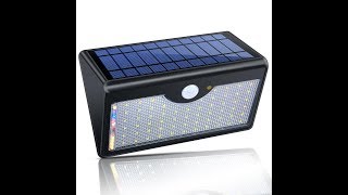 ECHTPower Wireless 5 Modes Solar Motion Sensor Lights