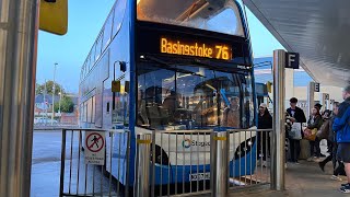 (F1) *Full Kickdown!* Stagecoach South ADL Enviro 400 Trident 19096 MX07 HLP Route 76