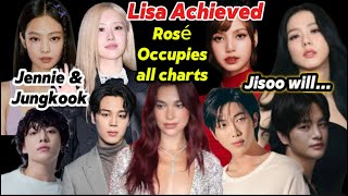 Blackpink latest News | Rosé APT Topped | Jennie Mantra & Lisa New Woman Achieve | Jisoo Coming soon