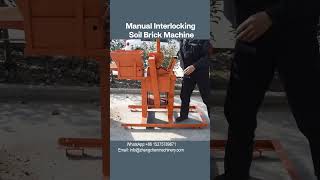 Manual Soil Interlocking Brick Machine ZC2-40