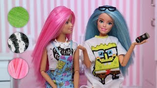 Kira and Rika's Microscope Challenge Vlog [Doll Stop Motion]