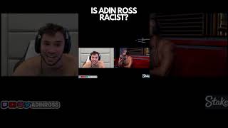 IS ADIN ROSS RACIST #shorts