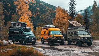 The BEST 4X4 Camper Vans FOR Extreme OVERLANDING