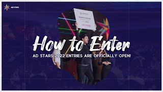 [AD STARS 2022] How to Enter