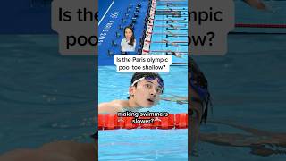 Is the Paris olympic pool too shallow?