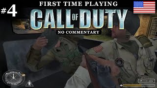 Call of Duty 1 | First time playing #4 | Normandy Route N13 (No commentary playthrough)