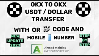 How To Transfer Crypto USDT Okx To Okx | Transfer With Mobile Number Step By Stp | Ahmad Mobile Tech