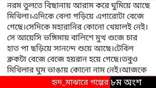 হৃদ_মাঝারেগল্পের ৮ম অংশ কলমে-আঁখি মিথিলা গাড়িতে বসে রাগে ফোঁস ফোঁস