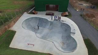 PISTA DE SKATE CAMPO LARGO - drone