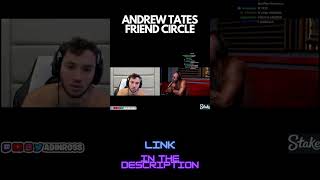 ANDREW TATES FRIEND CIRCLE #shorts #andrewtate