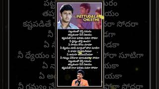 Pattudalatho chesthe song lyrics#nikhil #nikitha #mallikarjuna