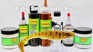 Making Baby Smallmouth Bass Baits