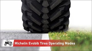 New Evolutionary Michelin Evobib Tires Operating Modes | Tractorlab