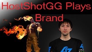 HotShotGG (Rare) Brand Mid Lane - League of Legends Season 3