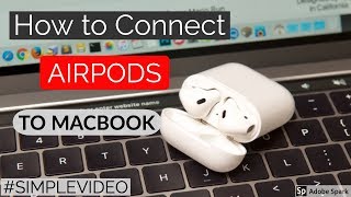 How to Connect Airpods to ANY MACBOOK !!! #SimpleVideo