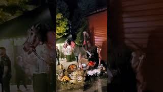 The Headless Horseman Haunted Hayride House and Attractions New York Animatronic Prop Scream Park