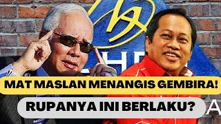 AHMAD MASLAN MENANGIS GEMBIRA NAJIB DIBEBASKAN, SAMPAI MEMBUAT KENYATAAN MACAM NI?? 😳😳